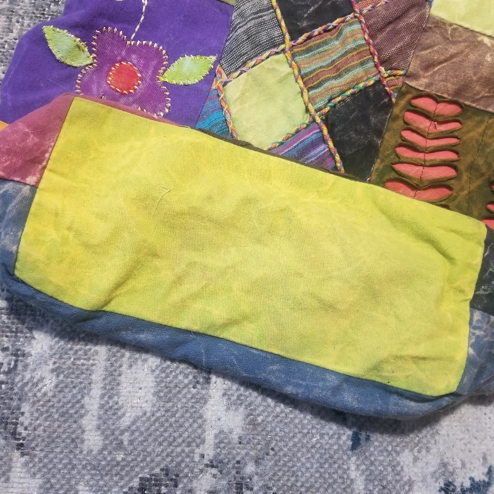 Patch Work Crossbody Bag - image 5